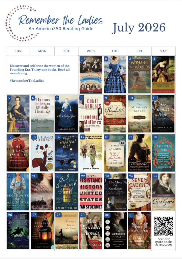 Remember the Ladies Reading List Graphic
